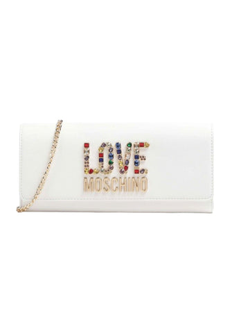 LOVE MOSCHINO Pochette Donna Bianco JC4335PP0IKJ0100 - Sandrini Calzature e Abbigliamento