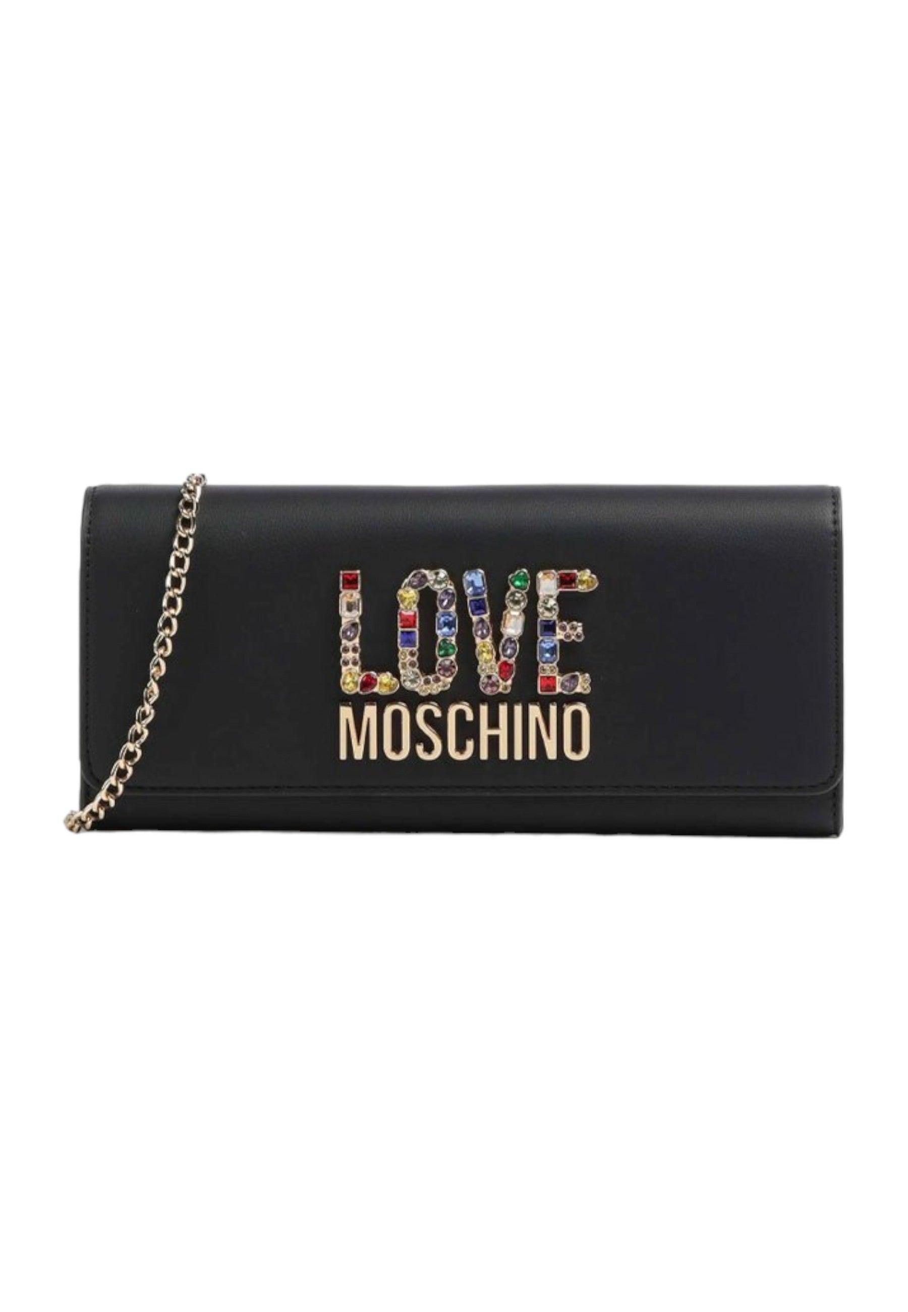 LOVE MOSCHINO Pochette Donna Nero JC4335PP0IKJ0000 - Sandrini Calzature e Abbigliamento