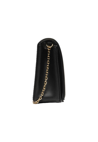 LOVE MOSCHINO Pochette Donna Nero Oro JC4293PP0IKK100A - Sandrini Calzature e Abbigliamento