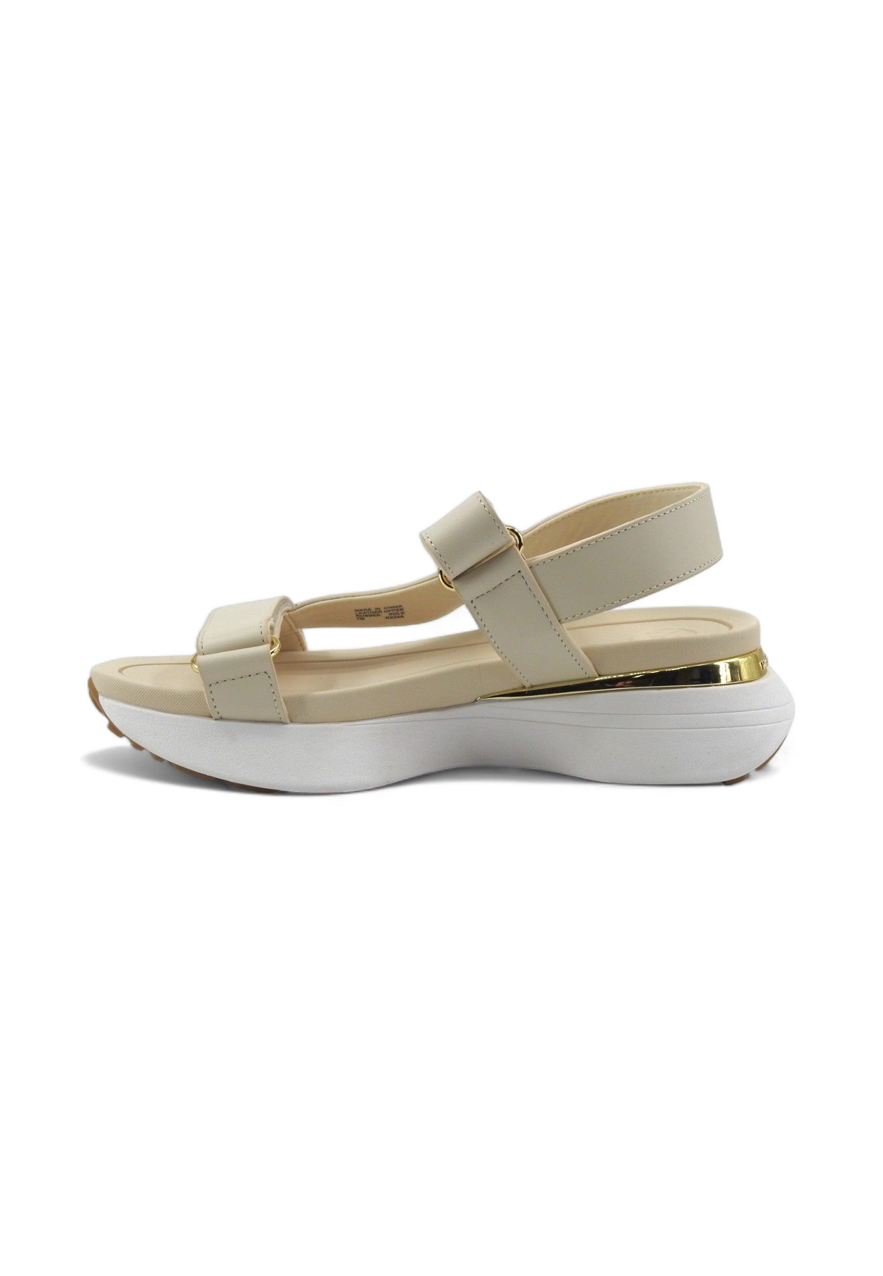 MICHAEL KORS Ari Sandalo Donna Cream Beige 43S4ARFA1L - Sandrini Calzature e Abbigliamento