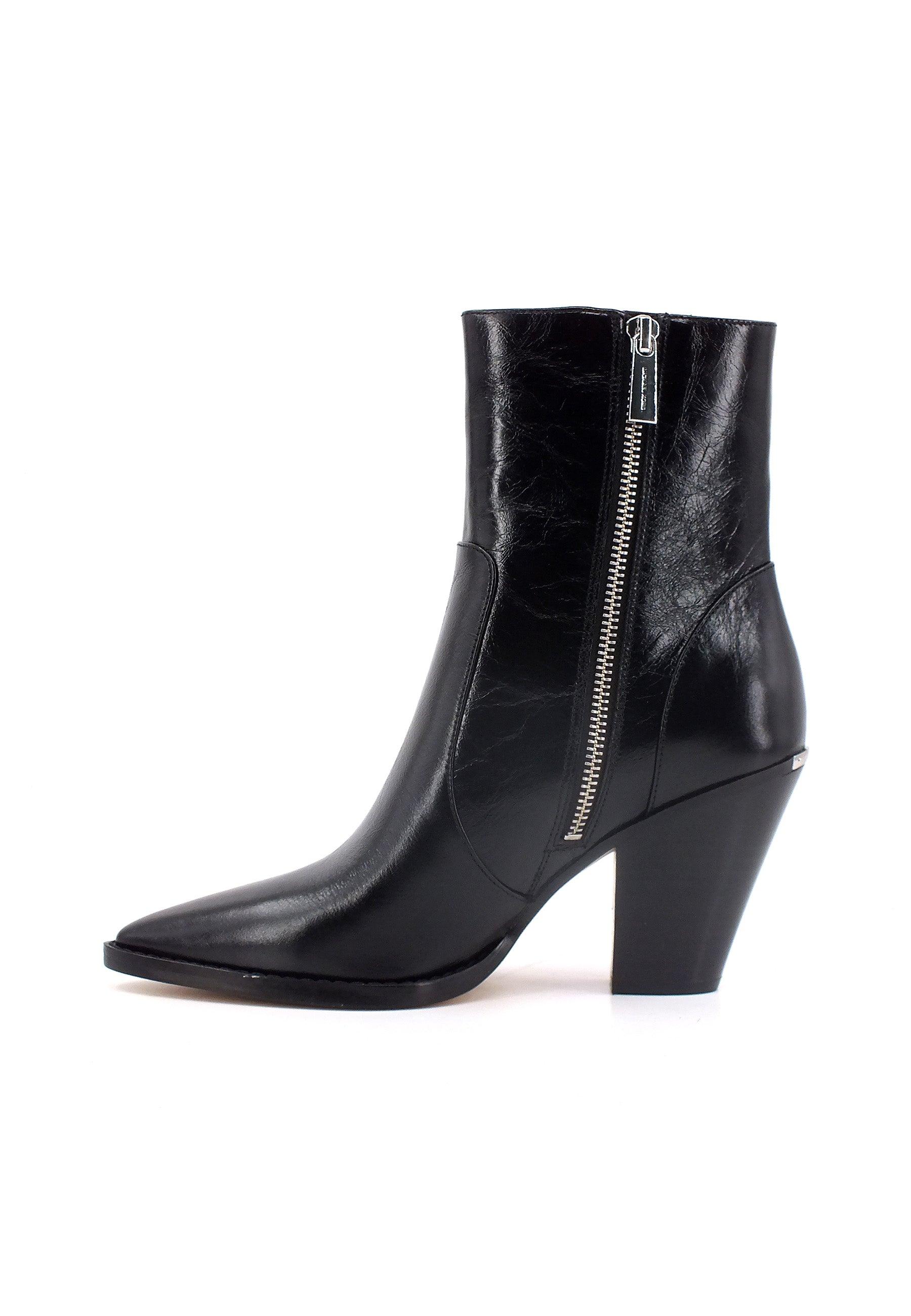 MICHAEL KORS Dover Heeled Stivaletto Tronchetto Donna Black 40F3DOHE5L - Sandrini Calzature e Abbigliamento