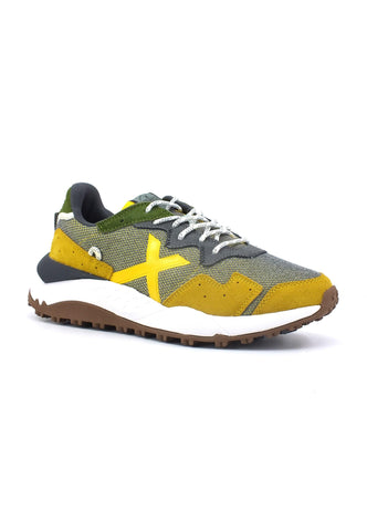 MUNICH Shibuya 09 Sneaker Uomo Senape Yellow Grey 9880009 - Sandrini Calzature e Abbigliamento