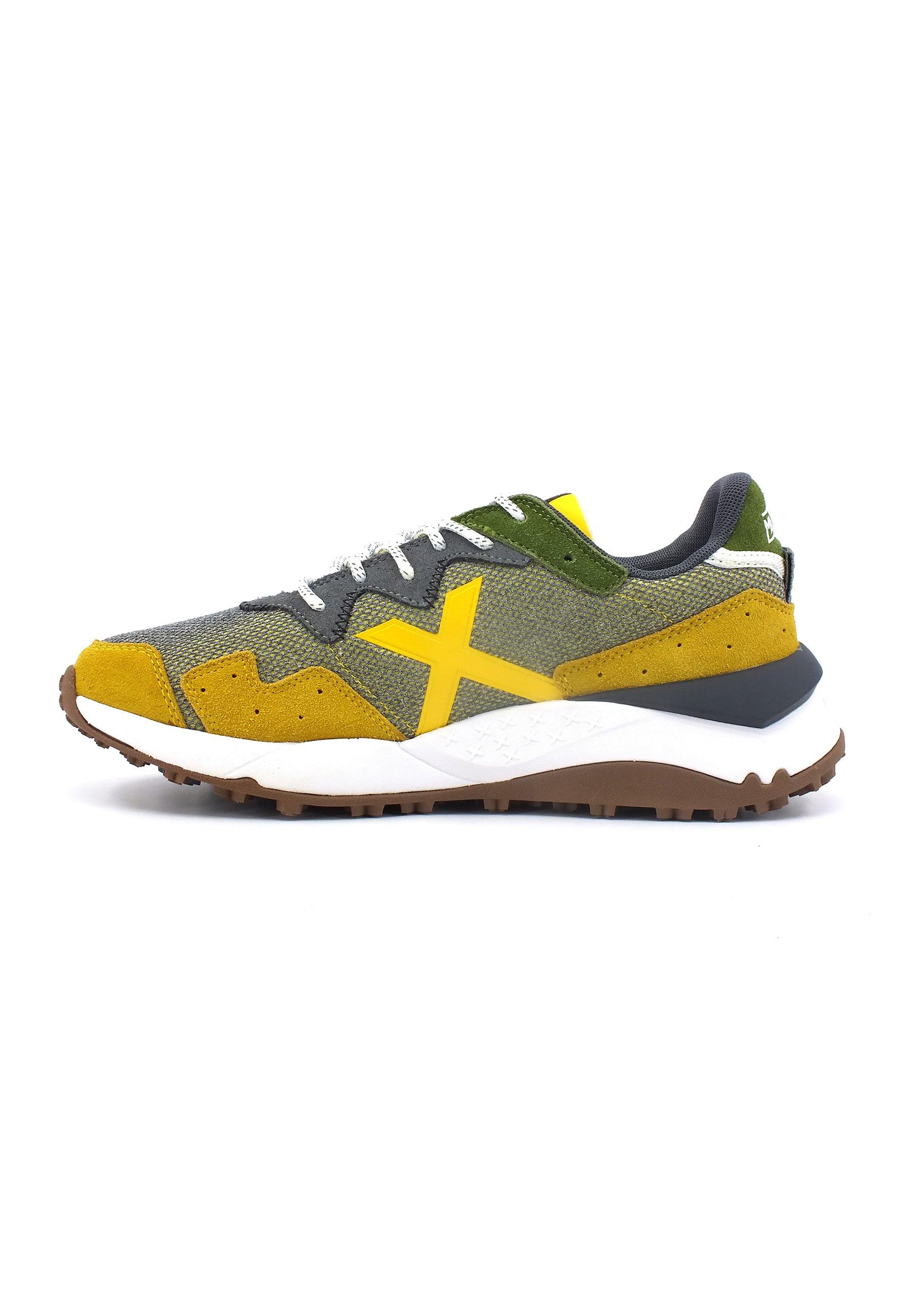 MUNICH Shibuya 09 Sneaker Uomo Senape Yellow Grey 9880009 - Sandrini Calzature e Abbigliamento