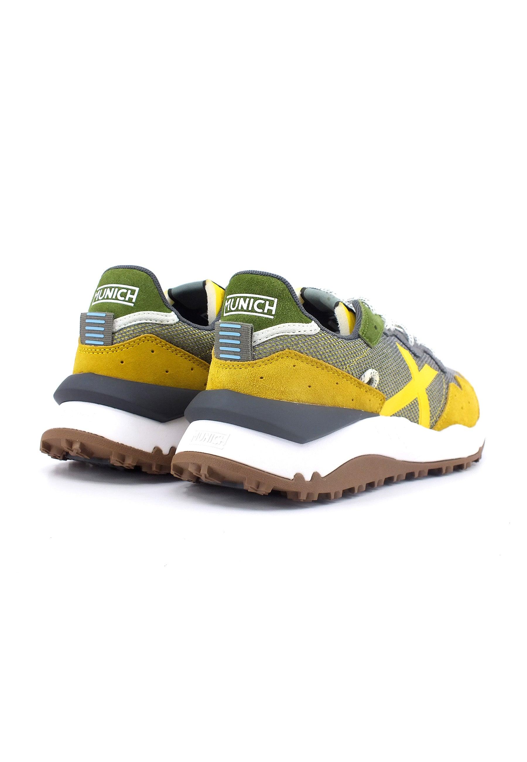 MUNICH Shibuya 09 Sneaker Uomo Senape Yellow Grey 9880009 - Sandrini Calzature e Abbigliamento