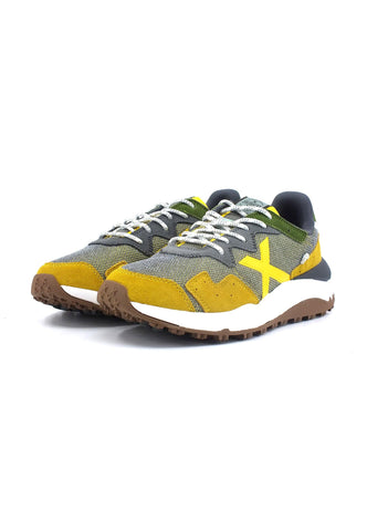 MUNICH Shibuya 09 Sneaker Uomo Senape Yellow Grey 9880009 - Sandrini Calzature e Abbigliamento