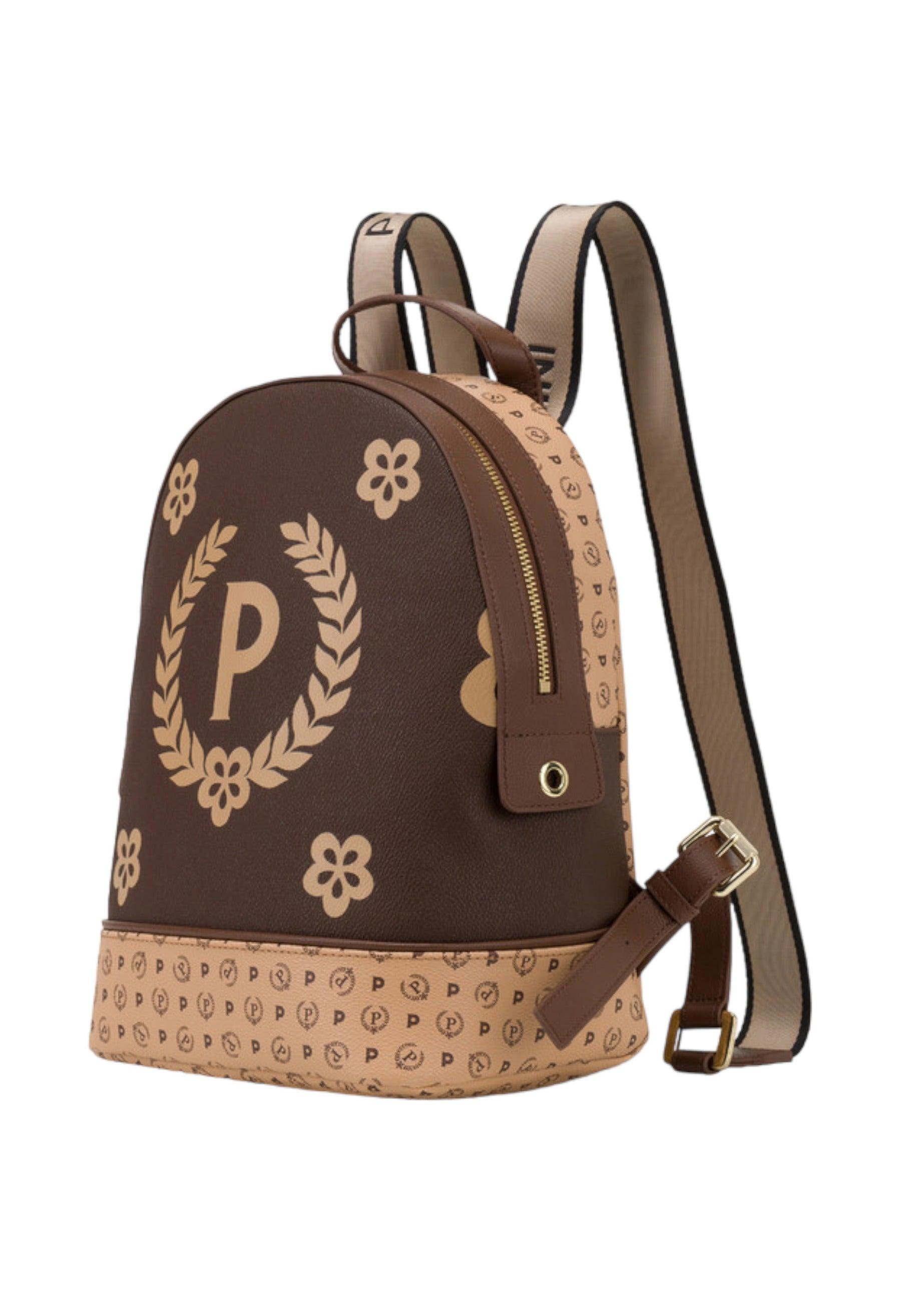 POLLINI Zaino Donna Crema Marrone TE8432PP07Q1E11A - Sandrini Calzature e Abbigliamento