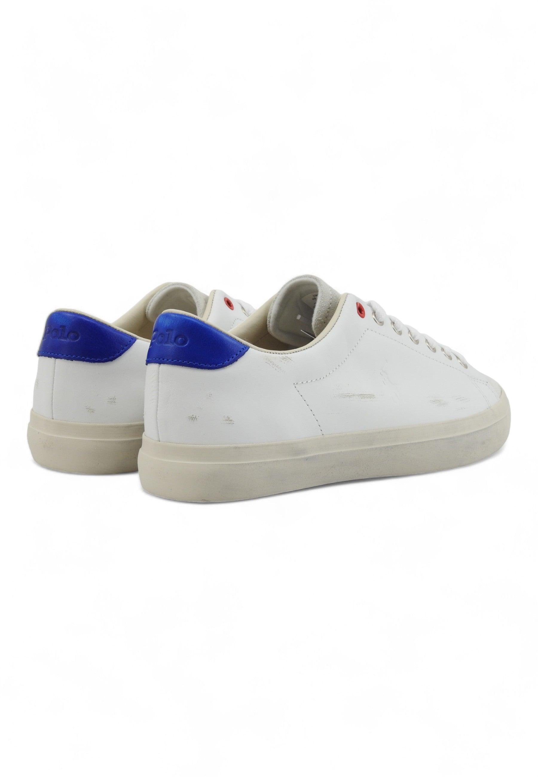 POLO RALPH LAUREN Longwood Sneaker Uomo White 816931904002 - Sandrini Calzature e Abbigliamento