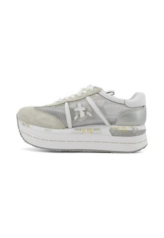 PREMIATA Sneaker Donna Light Grey BETH-6792 - Sandrini Calzature e Abbigliamento