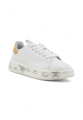 PREMIATA Sneaker Donna White BELLE-6711 - Sandrini Calzature e Abbigliamento