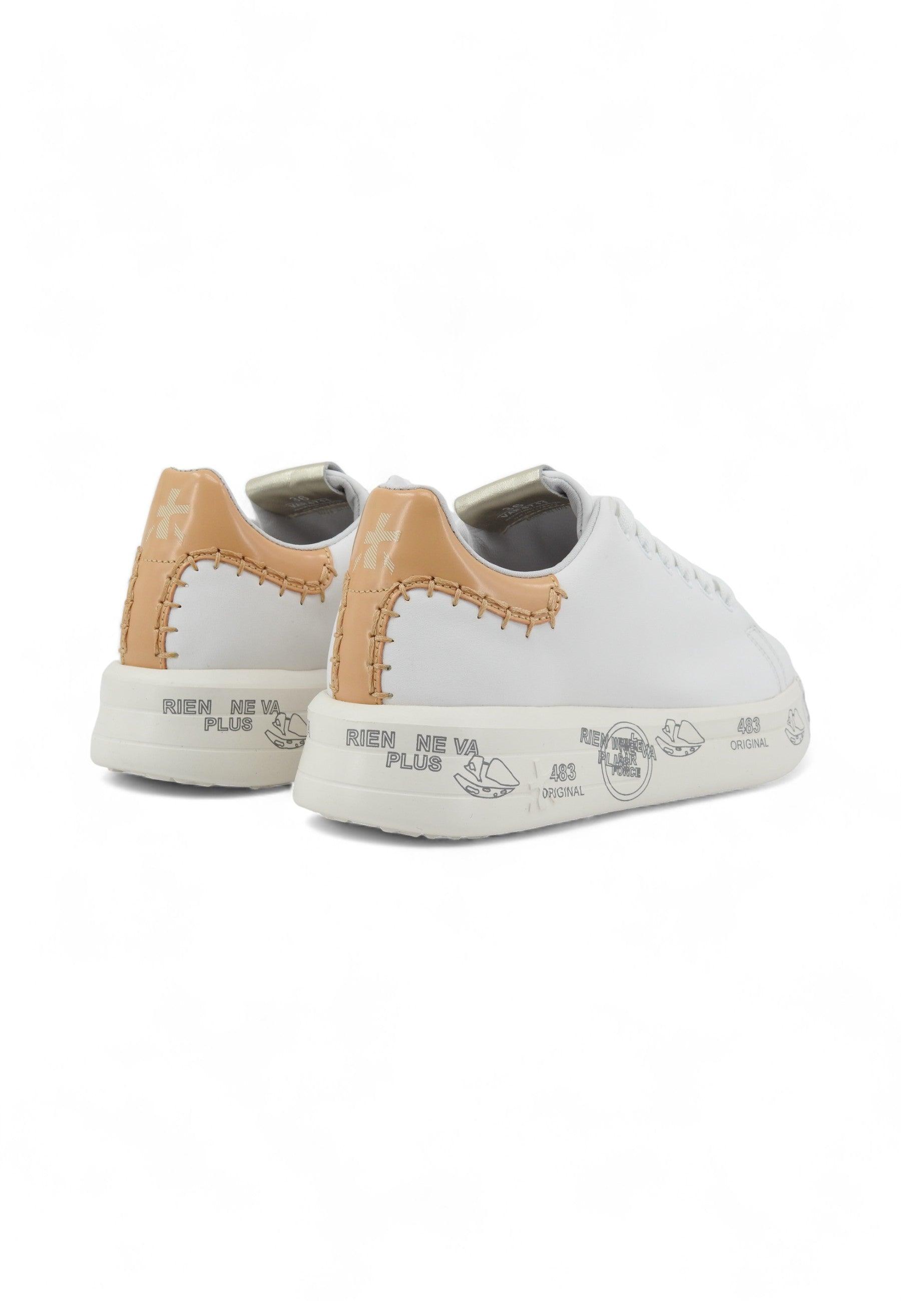 PREMIATA Sneaker Donna White BELLE-6711 - Sandrini Calzature e Abbigliamento