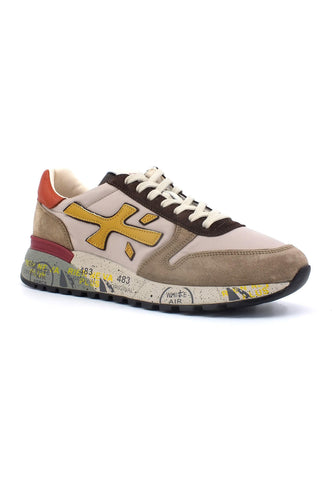 PREMIATA Sneaker Uomo Beige Brown MICK-6416 - Sandrini Calzature e Abbigliamento