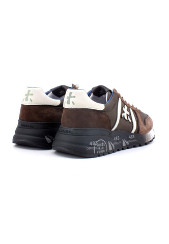 PREMIATA Sneaker Uomo Dark Brown LANDER-6401 - Sandrini Calzature e Abbigliamento