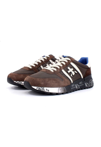 PREMIATA Sneaker Uomo Dark Brown LANDER-6401 - Sandrini Calzature e Abbigliamento