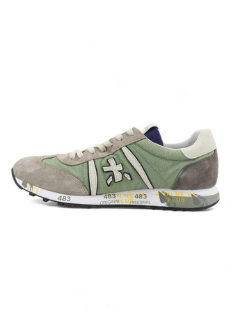 PREMIATA Sneaker Uomo Grey Green LUCY-6602 - Sandrini Calzature e Abbigliamento