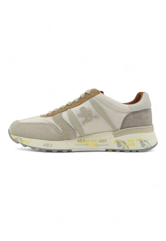 PREMIATA Sneaker Uomo Light Grey LANDER-6633 - Sandrini Calzature e Abbigliamento