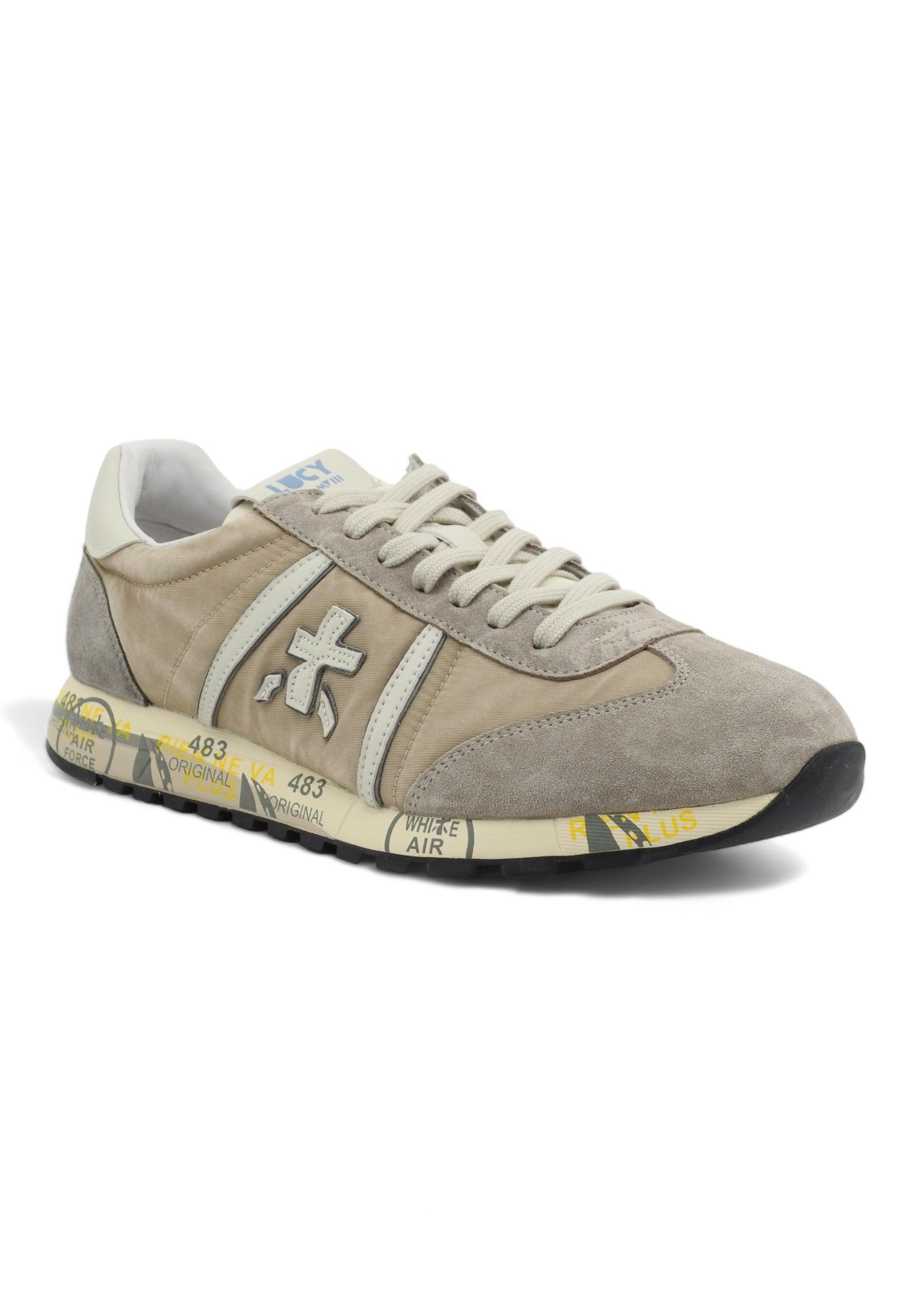 PREMIATA Sneaker Uomo Light Tortora LUCY-6600 - Sandrini Calzature e Abbigliamento