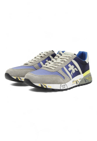 PREMIATA Sneaker Uomo Sneaker Uomo Grey Blue LANDER-4587 - Sandrini Calzature e Abbigliamento