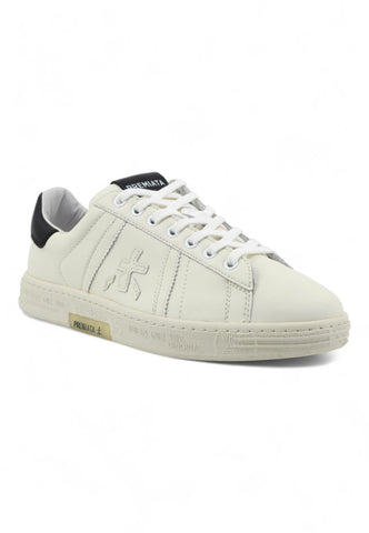 PREMIATA Sneaker Uomo White Black RUSSELL-6066 - Sandrini Calzature e Abbigliamento