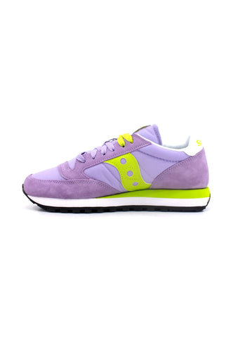 SAUCONY Jazz Original Sneaker Donna Violet Lime S1044-671 - Sandrini Calzature e Abbigliamento