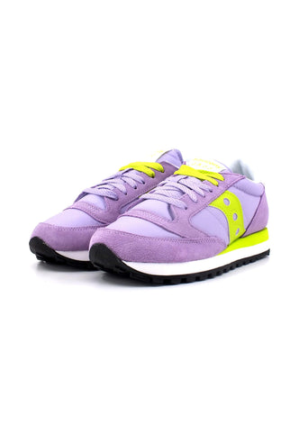 SAUCONY Jazz Original Sneaker Donna Violet Lime S1044-671 - Sandrini Calzature e Abbigliamento