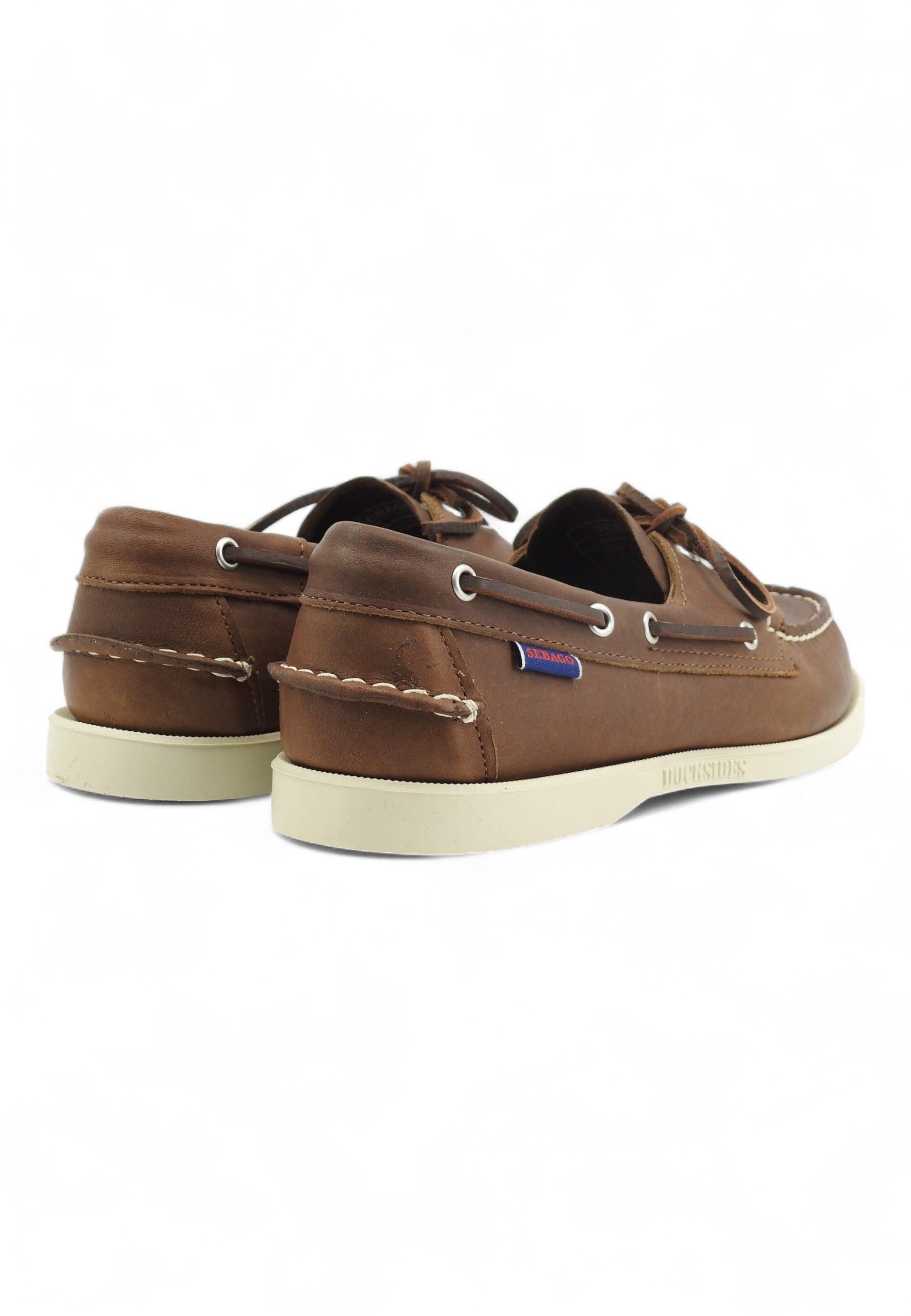 SEBAGO Docksides Mocassino Uomo Brown 7111MIW-900 - Sandrini Calzature e Abbigliamento