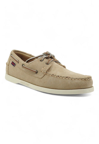 SEBAGO Mocassino Vela Uomo Beige Camel 7111PTW-906 - Sandrini Calzature e Abbigliamento