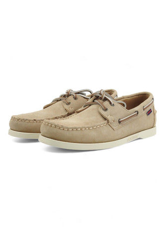 SEBAGO Mocassino Vela Uomo Beige Camel 7111PTW-906 - Sandrini Calzature e Abbigliamento