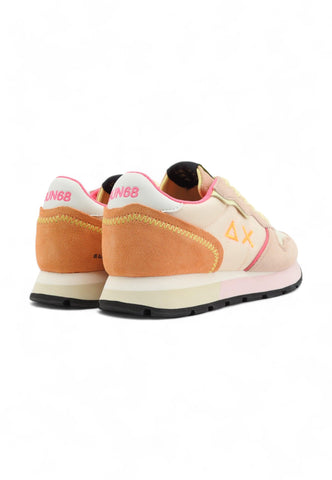 SUN68 Ally Color Explosion Sneaker Donna Porcellana Rosa Z34204 - Sandrini Calzature e Abbigliamento