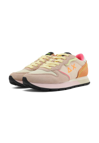 SUN68 Ally Color Explosion Sneaker Donna Porcellana Rosa Z34204 - Sandrini Calzature e Abbigliamento