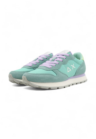 SUN68 Ally Solid Nylon Sneaker Donna Acqua Azzurro Z34201 - Sandrini Calzature e Abbigliamento