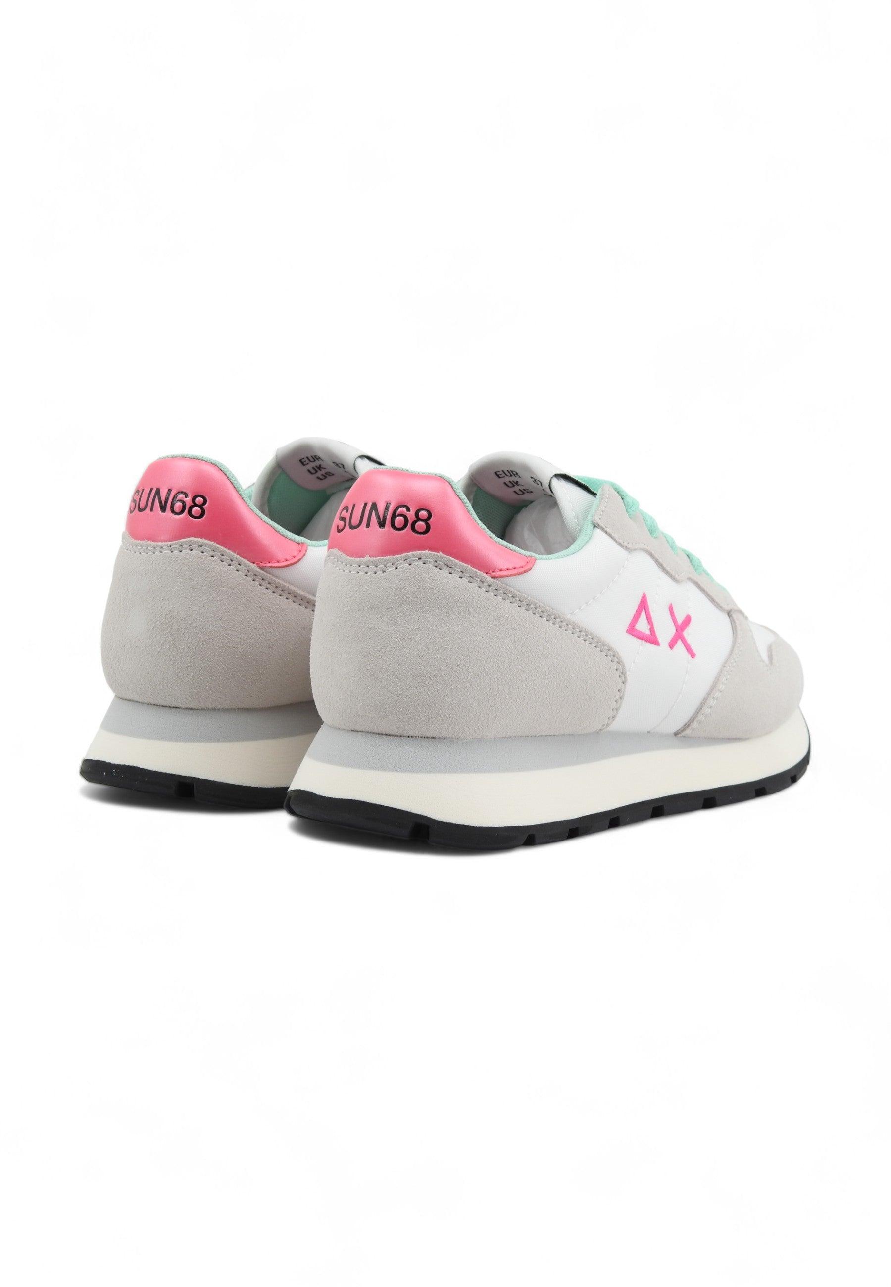 SUN68 Ally Solid Sneaker Donna Bianco Z34201 - Sandrini Calzature e Abbigliamento