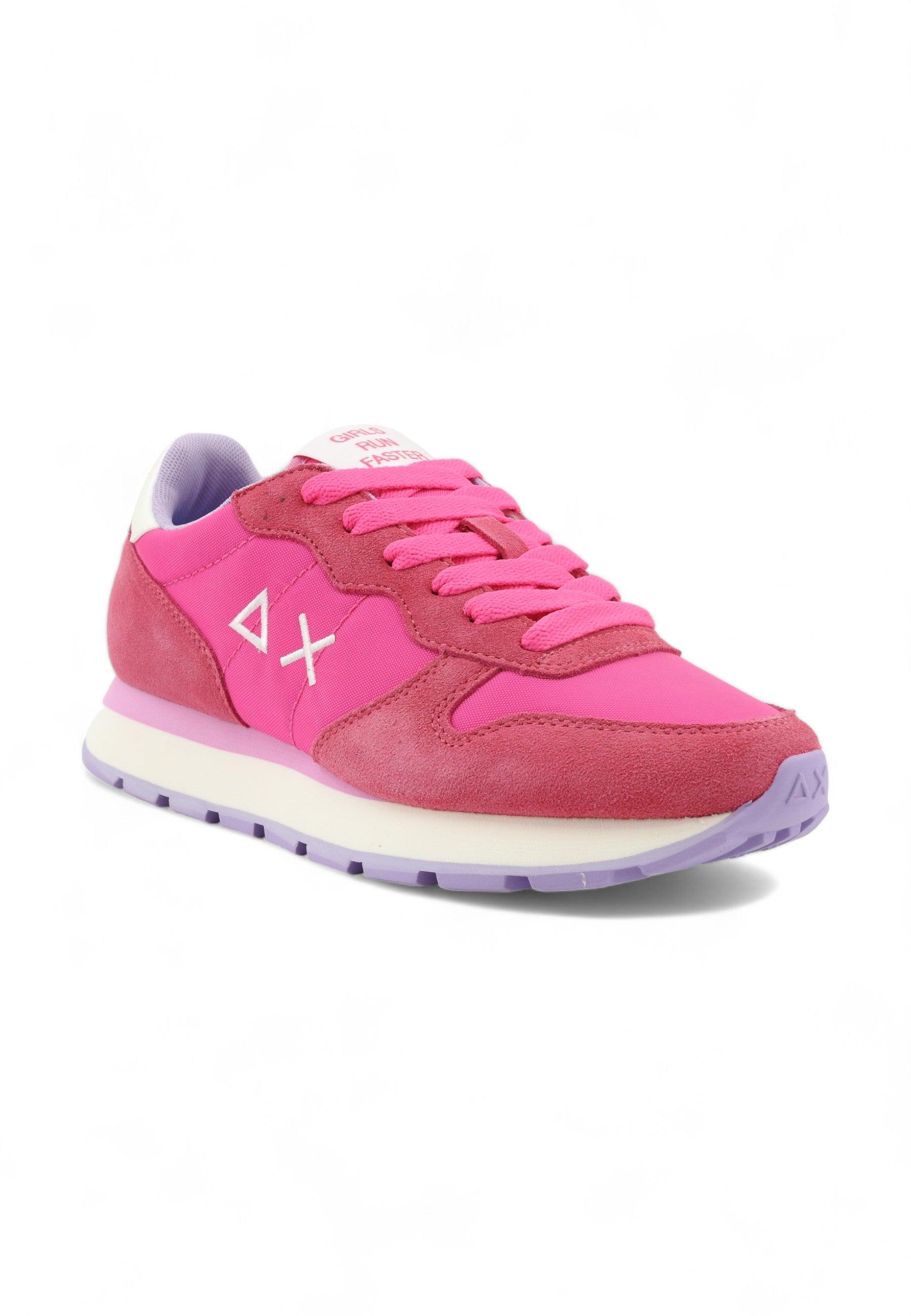 SUN68 Ally Solid Sneaker Donna Fuxia Z34201 - Sandrini Calzature e Abbigliamento