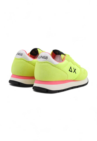 SUN68 Ally Solid Sneaker Donna Giallo Fluo Z34201 - Sandrini Calzature e Abbigliamento