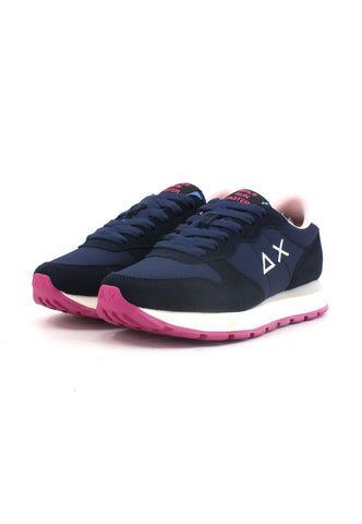 SUN68 Ally Solid Sneaker Donna Navy Blue Z43201 - Sandrini Calzature e Abbigliamento