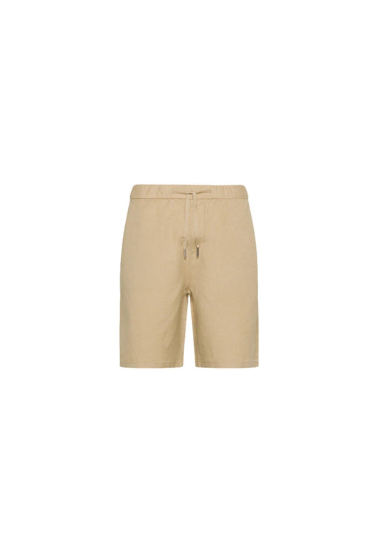 SUN68 Beachwear Pantalone Corto Bermuda Lino Beige S34124 - Sandrini Calzature e Abbigliamento