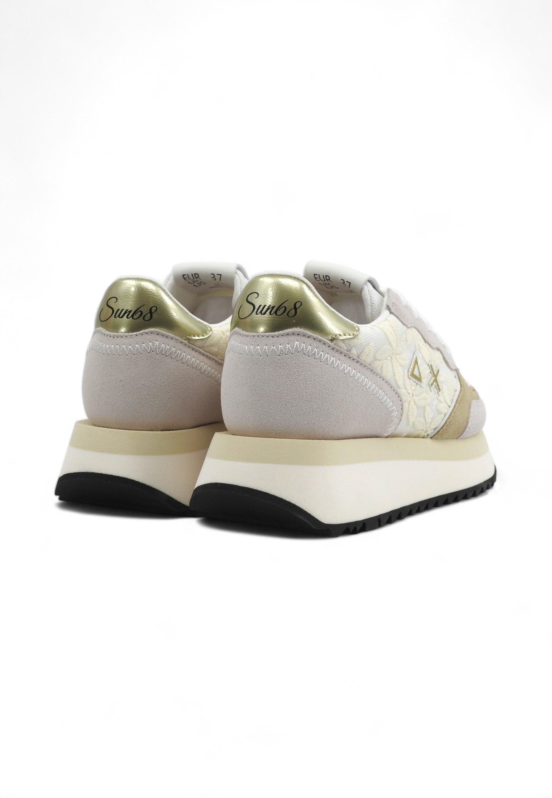 SUN68 Big Lace Sneaker Donna Bianco Z34209 - Sandrini Calzature e Abbigliamento