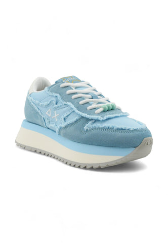 SUN68 Big Stargirl Sneaker Donna Azzurro Z34216 - Sandrini Calzature e Abbigliamento