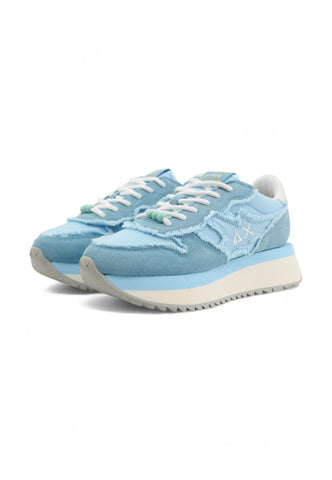 SUN68 Big Stargirl Sneaker Donna Azzurro Z34216 - Sandrini Calzature e Abbigliamento