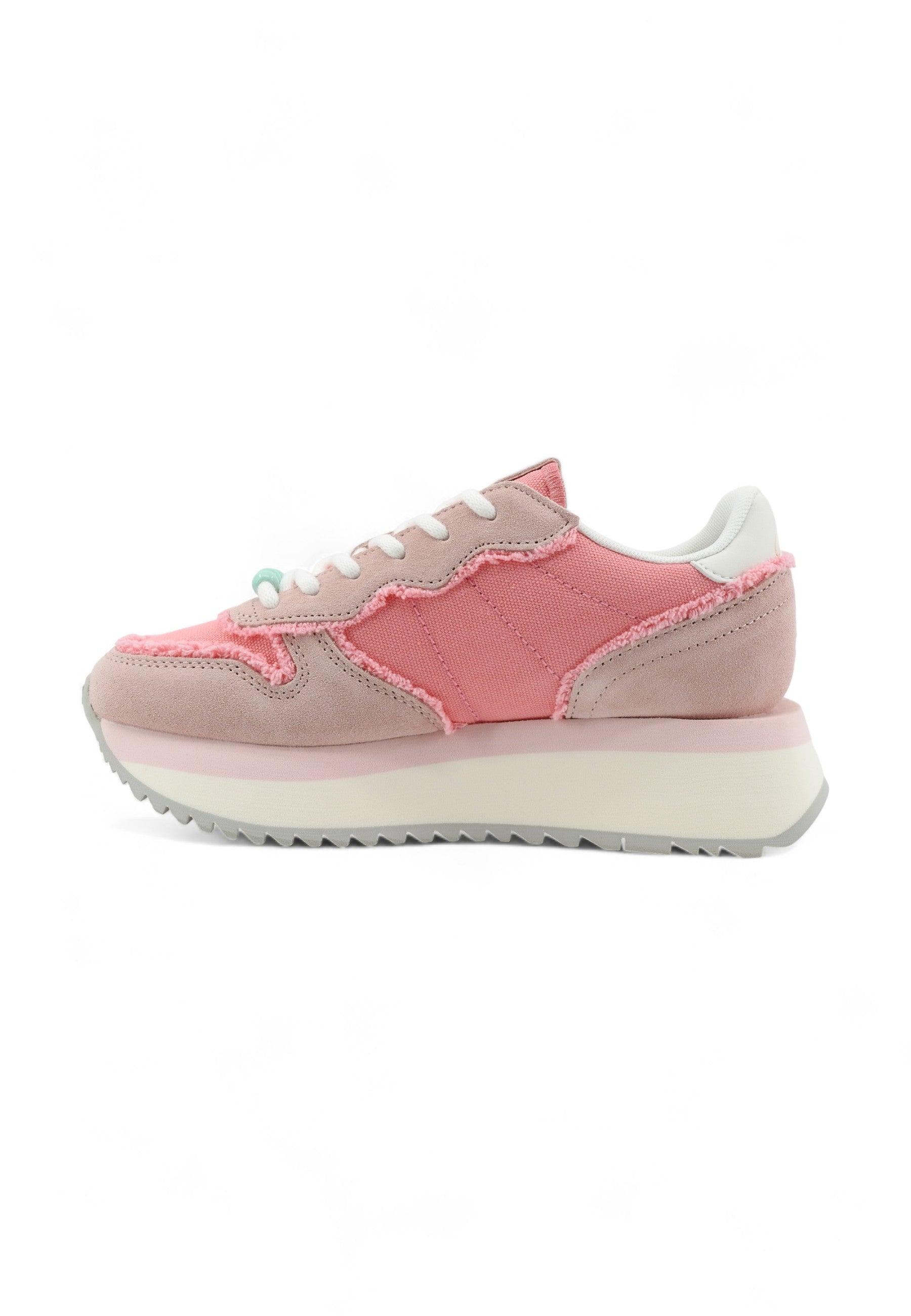 SUN68 Big Stargirl Sneaker Donna Rosa Z34216 - Sandrini Calzature e Abbigliamento