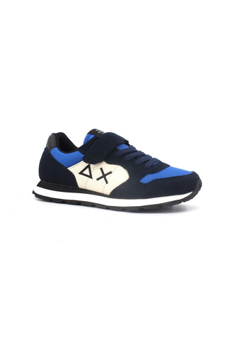 SUN68 Boy's Tom Color Sneaker Bimbo Navy Blue Z43307K - Sandrini Calzature e Abbigliamento