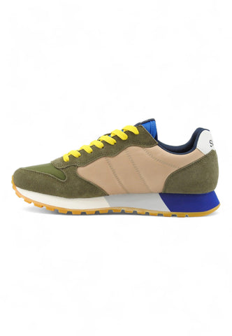 SUN68 Jaki Bicolor Sneaker Uomo Militare Beige Z34112 - Sandrini Calzature e Abbigliamento