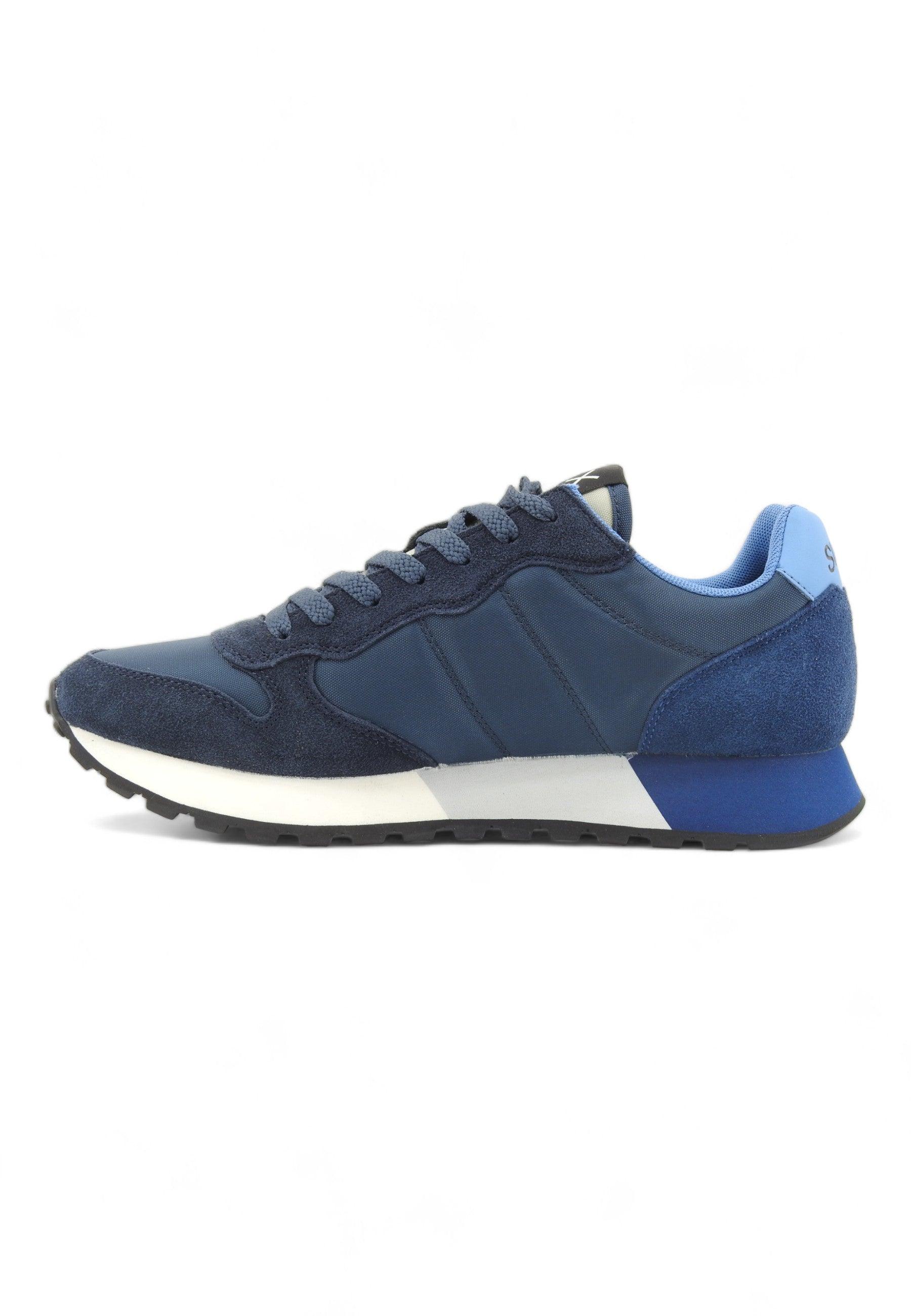 SUN68 Jaki Solid Sneaker Uomo Navy Blue Z34111 - Sandrini Calzature e Abbigliamento