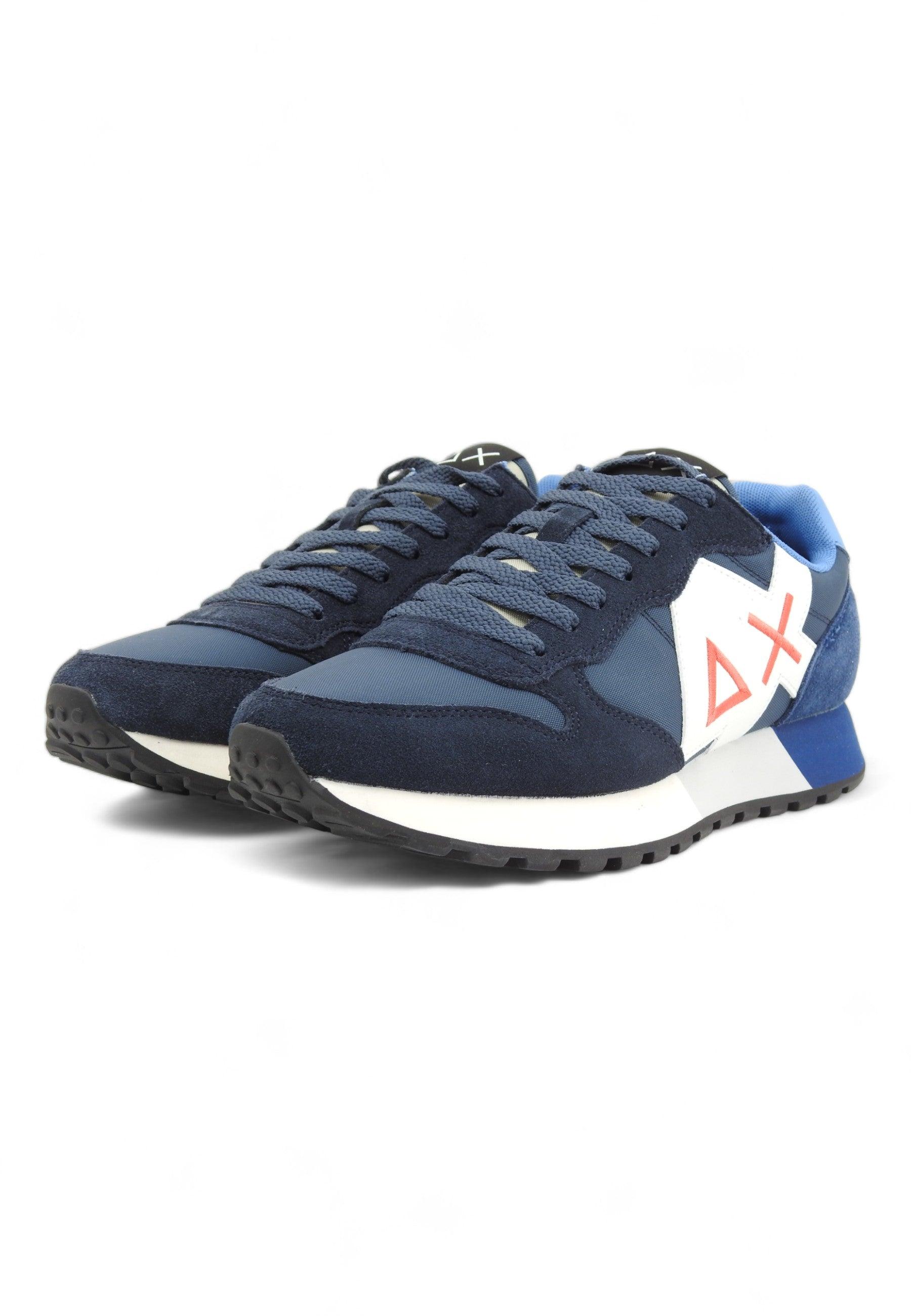 SUN68 Jaki Solid Sneaker Uomo Navy Blue Z34111 - Sandrini Calzature e Abbigliamento