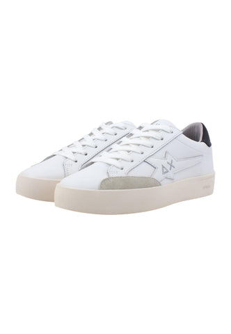 SUN68 Katy Leather Sneaker Donna Bianco Z43221 - Sandrini Calzature e Abbigliamento