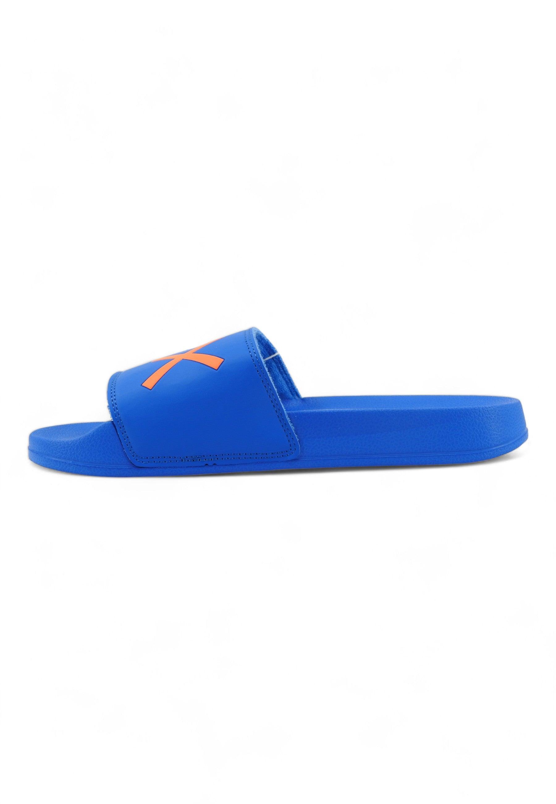 SUN68 Slippers Ciabatta Uomo Blu Royal X34103 - Sandrini Calzature e Abbigliamento