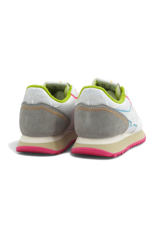 SUN68 Stargirl Fluo Details Sneaker Donna Bianco Z34213 - Sandrini Calzature e Abbigliamento