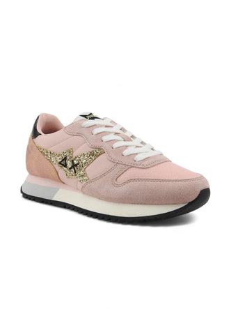 SUN68 Stargirl Glitter Sneaker Donna Rosa Z34211 - Sandrini Calzature e Abbigliamento