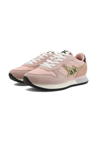 SUN68 Stargirl Glitter Sneaker Donna Rosa Z34211 - Sandrini Calzature e Abbigliamento