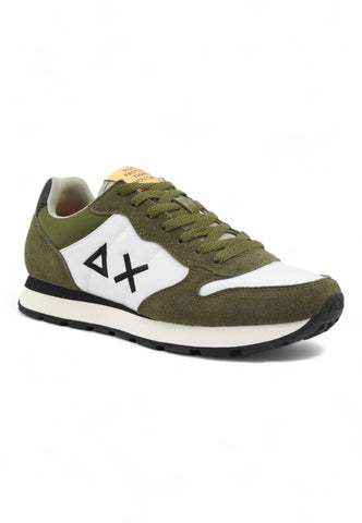 SUN68 Tom Color Sneaker Uomo Militare Verde Z34106 - Sandrini Calzature e Abbigliamento