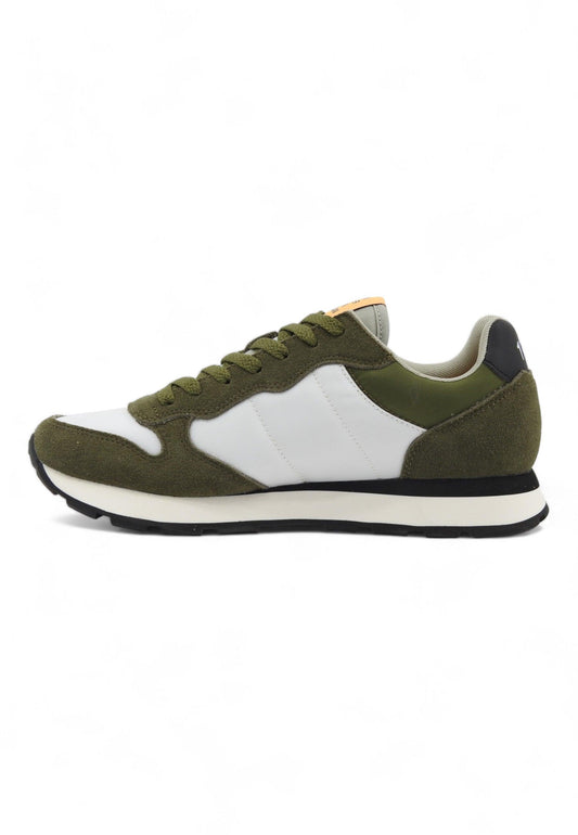 SUN68 Tom Color Sneaker Uomo Militare Verde Z34106 - Sandrini Calzature e Abbigliamento